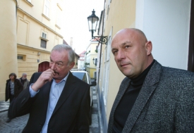 Přemysl Sobotka a ministr zdravotnictví Julínek.