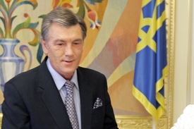 Ukrajinský prezident Viktor Juščenko 