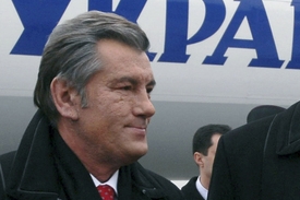 Ukrajinský prezident Viktor Juščenko. 