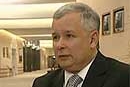 Polský premiér Jaroslaw Kaczyński 