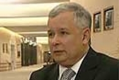 Polský premiér Jaroslaw Kaczyński
