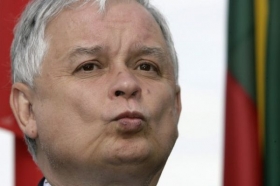 Polský prezident Lech Kaczyński.