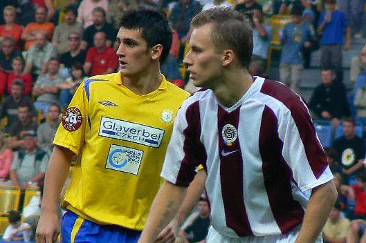 Sparťanský obránce Michal Kadlec (vpravo).