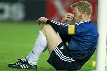 Brankář Bayernu Oliver Kahn