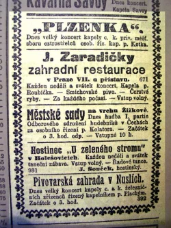 Nabídka pražských pohostinství. Jakou asi měl šanci bojkot piva?