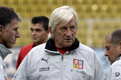 Trenér české fotbalové reprezentace Karel Brückner