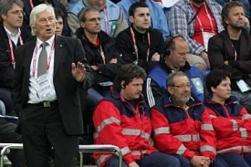 Kouč českých fotbalistů Karel Brückner.