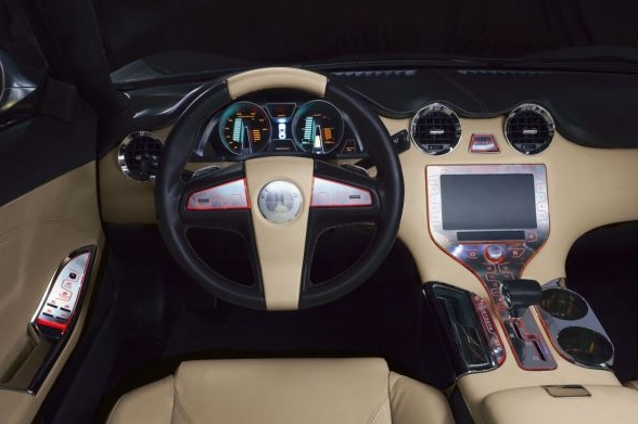 Fisker Karma interiér