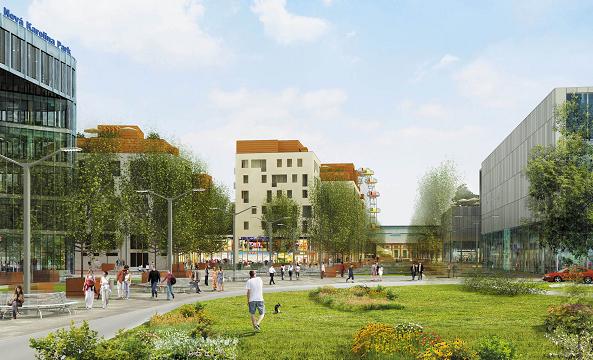 Visualizace projektu Nová Karolina. Visualizace projektu Nová Karolina.