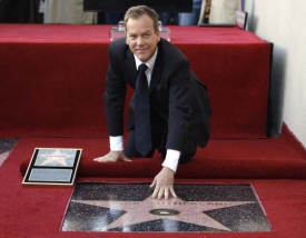 Kiefer Sutherland je hvězda seriálu 24 hodin.