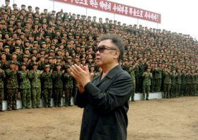 Severokorejský vůdce Kim Čong-il.