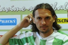 Tahoun nováčka ligy Bohemians Praha Marek Kincl.