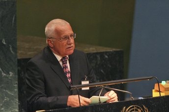 Prezident ČR Václav Klaus