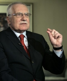 Prezident Václav Klaus.