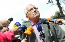 Prezidenta Klause udivila reakce ministra zahraničí.