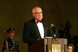 Prezident Václav Klaus.