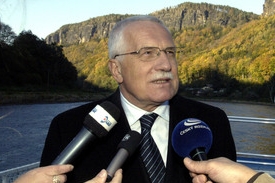 Prezident ČR V&aacute;clav Klaus