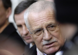 Prezident Václav Klaus.