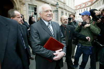 Prezident Václav Klaus.