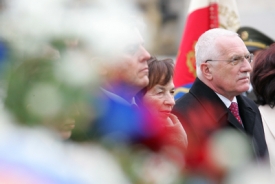 Prezident V&aacute;clav Klaus.