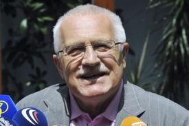 Prezident Václav Klaus se sešel s odpůrcem Lisabonské smlouvy.