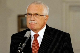 Prezident Klaus dnes pravděpodobně podpoří ODS v senátních volbách.