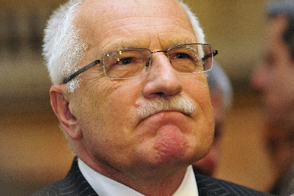 Klaus je proti klimaticko-energetickému balíčku Evropské komise. 