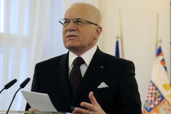 Prezident Klaus pojede na ekonomické fórum do Davosu. 