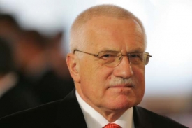 Prezident Klaus považuje summit ke krizi za zbytečn&yacute;.