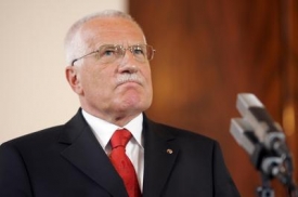 Prezident Česk&eacute; repubiky V&aacute;clav Klaus.