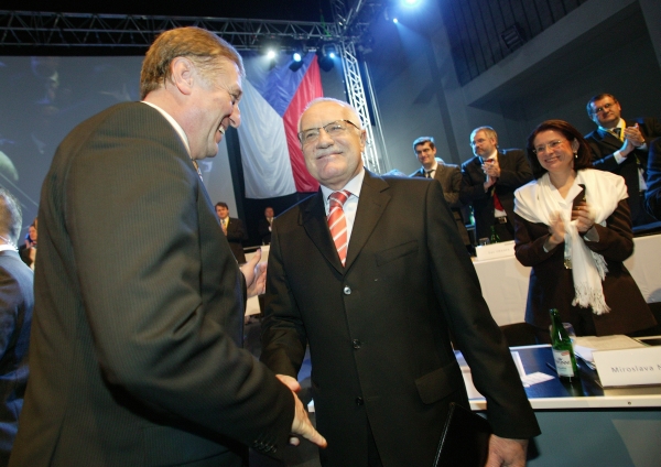 Idyla na kongresu ODS 2006? Nic takového už neplatí.