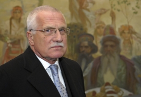 Prezident Václav Klaus.