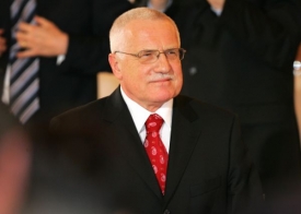 Prezident Václav Klaus.