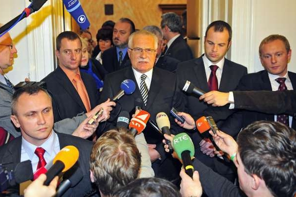 Prezident Václav Klaus do Brna přijede i ve středu.
