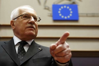 Václav Klaus v eurojámě lvové.