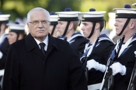 Václav Klaus na návštěve Irska.