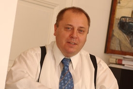 Odmítnutý arbitr Bohuslav Klein.