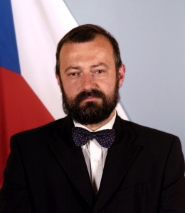 Velvyslanec České republiky v Indii Hynek Kmoníček.