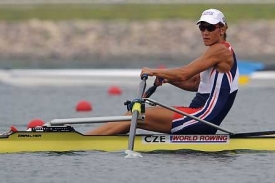 Skifařka Miroslava Knapková.