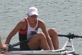 Miroslava Knapková na tréninku.
