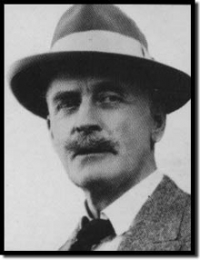 Norsk&yacute; spisovatel Knut Hamsun.