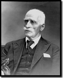 Knut Hamsun po druh&eacute; světov&eacute; v&aacute;lce.