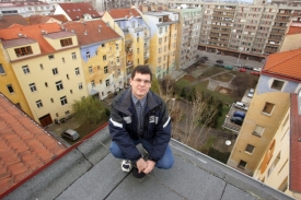 Majitel žižkovského činžáku Martin Kohout narazil u památkářů.