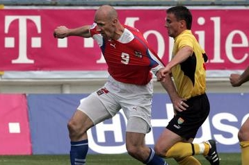 Jan Koller v českém národní dresu