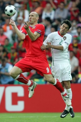 Jan Koller (vlevo).