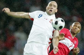 Jan Koller (na archivn&iacute;m sn&iacute;mku z Eura).