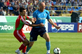 Jan Koller v dresu Samary. Jan Koller v dresu Samary.
