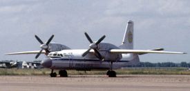 Ukrajinský Antonov 26 podobný havarovanému stroji