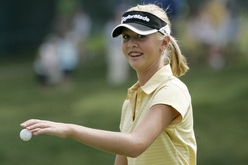 Jessica Kordová, patnáctiletá česká golfistka.
