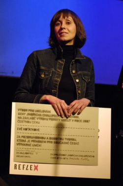 Loňská vítězka Eva Koťátková.